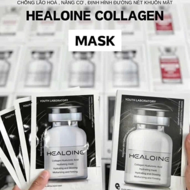 Mặt Nạ Tế Bào Gốc Siêu Dưỡng Ẩm HEALOINE Cao Cấp 10 miếng Giá ưu đãi 375.000₫