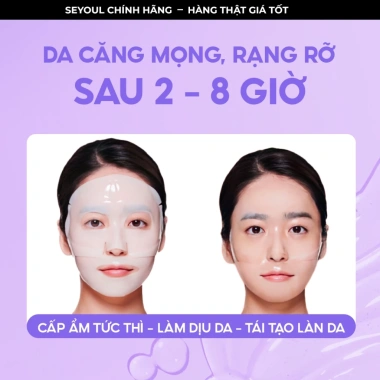 Mặt Nạ Thạch Collagen SEYOUL Căng Bóng Da Cấp Ẩm Mịn Màng Combo 3 Hộp 997k 5 Mặt Nạ Thạch Collagen SEYOUL Căng Bóng Da Cấp Ẩm Mịn Màng Combo 3 Hộp 997k 5