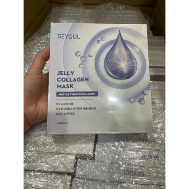 Mặt nạ thạch Collagen Seyoul Hàn Quốc 5 miếng – Dưỡng trắng, cấp ẩm, da căng bóng, giá chỉ 80.000₫ 3