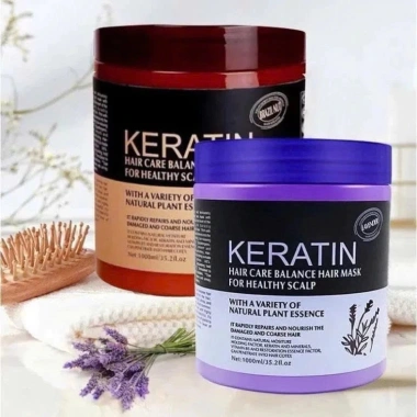 Mặt nạ tóc Keratin Lavender Brazil Life - Phục hồi tóc khô xoăn, chỉ 64.200 VND 3
