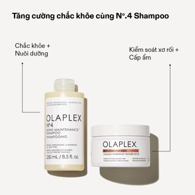 Mặt nạ tóc Olaplex Rich Hydration: cấp ẩm sâu, kiểm soát xơ rối, giá ưu đãi 1.134.000₫ 8 Mặt nạ tóc Olaplex Rich Hydration: cấp ẩm sâu, kiểm soát xơ rối, giá ưu đãi 1.134.000₫ 8