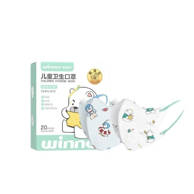 Mặt nạ trẻ em in ba chiều dùng một lần, gói độc lập, thoáng khí - 20 miếng, giảm giá 18% chỉ 261.627₫