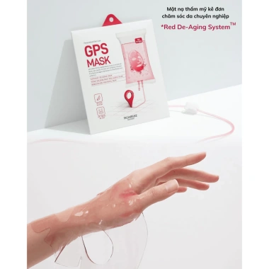 Mặt Nạ Troiareuke GPS Mask Red - Độ ẩm sâu, Da căng bóng, Sáng mịn, 1 miếng 320k