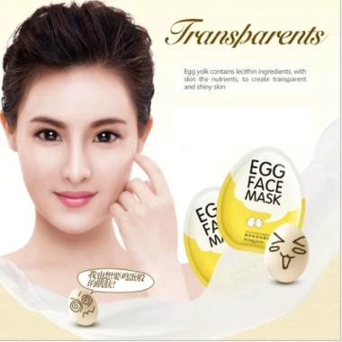 Mặt nạ Trứng Egg Face Mask Bioaqua - Trắng da, cấp ẩm, mờ thâm, se khít lỗ, 8.999đ