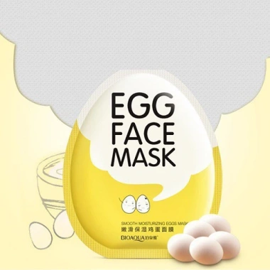 Mặt nạ Trứng Egg Face Mask Bioaqua - Trắng da, cấp ẩm, mờ thâm, se khít lỗ, 8.999đ