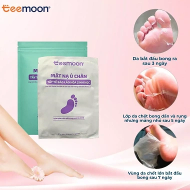 Mặt Nạ Ủ Chân Teemoon 2 Đôi Tẩy Tế Bào Chết, Chống Lão Hóa, Ngừa Nứt Nẻ, Hương Lavender - Giá Ưu Đãi 3 Mặt Nạ Ủ Chân Teemoon 2 Đôi Tẩy Tế Bào Chết, Chống Lão Hóa, Ngừa Nứt Nẻ, Hương Lavender - Giá Ưu Đãi 3