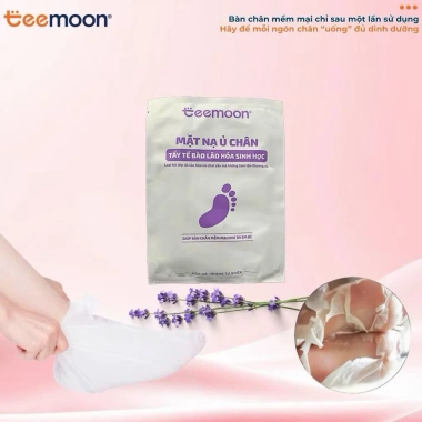 Mặt Nạ Ủ Chân Teemoon 3 Đôi - Tẩy Tế Bào Chết, Chống Lão Hóa, Chống Nứt Nẻ, Hương Lavender, 100k 6 Mặt Nạ Ủ Chân Teemoon 3 Đôi - Tẩy Tế Bào Chết, Chống Lão Hóa, Chống Nứt Nẻ, Hương Lavender, 100k 6