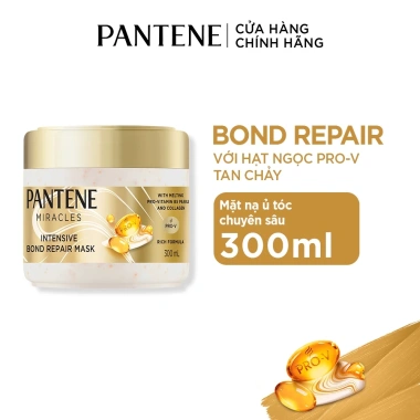 Mặt Nạ ủ tóc Pantene Miracles 300ml - Phục hồi liên kết tóc, giảm giá 201k 3