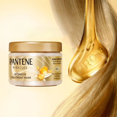 Mặt nạ ủ tóc Pantene Miracles Intensive Treatment 300ml - Dưỡng sâu, giảm gãy, chỉ 229.000 VND