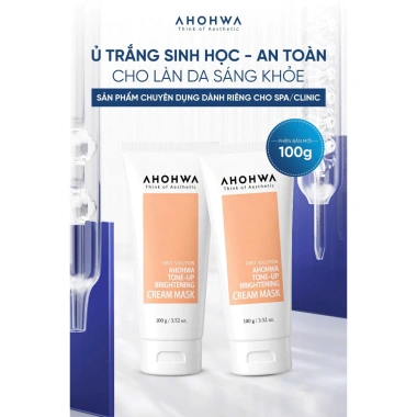Mặt Nạ Ủ Trắng Ahohwa Tone-up Brightening Cream 500g - Dưỡng Trắng, Sáng Da, Giảm Giá 1.495.200, Kèm Quà