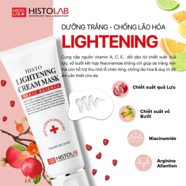 Mặt Nạ Ủ Trắng HISTOLAB Dưỡng Trắng Sáng Da, Giảm Thâm Nám - Giá 479.000₫ 3 Mặt Nạ Ủ Trắng HISTOLAB Dưỡng Trắng Sáng Da, Giảm Thâm Nám - Giá 479.000₫ 3