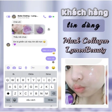 Mặt nạ ủ trắng Yến Collagen Lymon 10 hộp - Giảm 20% - Da sáng mịn, tái collagen
