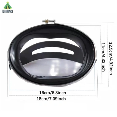 Mặt nạ và kính lặn DeeRace chống phun sương, thiết kế bầu dục nhỏ gọn chuyên nghiệp 7