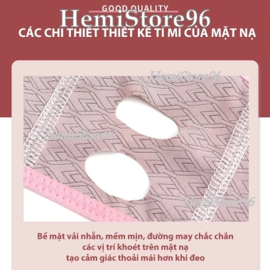 Mặt nạ vải nâng cơ Vline 3D, giảm béo nọng cằm, đai đàn hồi thoáng khí, 29.900 VND
