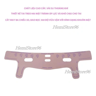 Mặt nạ vải nâng cơ Vline 3D, giảm béo nọng cằm, đai đàn hồi thoáng khí, 29.900 VND 8 Mặt nạ vải nâng cơ Vline 3D, giảm béo nọng cằm, đai đàn hồi thoáng khí, 29.900 VND 8