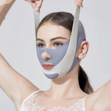 Mặt nạ vải nâng cơ Vline 3D, giảm béo nọng cằm, đai đàn hồi thoáng khí, 29.900 VND 10 Mặt nạ vải nâng cơ Vline 3D, giảm béo nọng cằm, đai đàn hồi thoáng khí, 29.900 VND 10