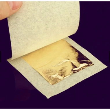 Mặt nạ vàng lá 24k 4x4cm - Tan nhanh, làm sáng da, giảm giá 150.000đ