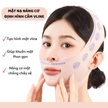 Mặt nạ Vline nâng cơ, đai đeo mặt săn chắc giảm béo nọng cằm - GlowNest 157.080 VND Mặt nạ Vline nâng cơ, đai đeo mặt săn chắc giảm béo nọng cằm - GlowNest 157.080 VND