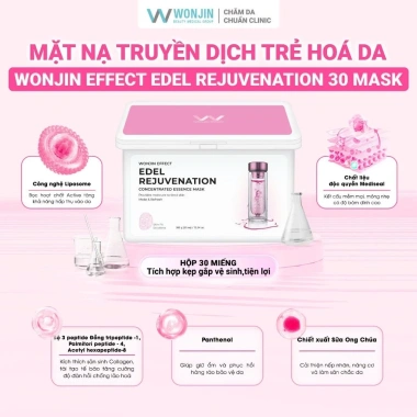 Mặt nạ Wonjin Effect 30 miếng Hàn Quốc - Phục hồi cấp ẩm làm dịu sáng da - 369.000 VND