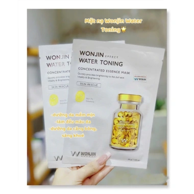Mặt nạ Wonjin Effect dưỡng sáng, cấp ẩm, phục hồi và trẻ hoá da - chỉ 20.000₫