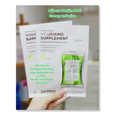 Mặt nạ Wonjin Effect dưỡng sáng, cấp ẩm, phục hồi và trẻ hoá da - chỉ 20.000₫ 7 Mặt nạ Wonjin Effect dưỡng sáng, cấp ẩm, phục hồi và trẻ hoá da - chỉ 20.000₫ 7
