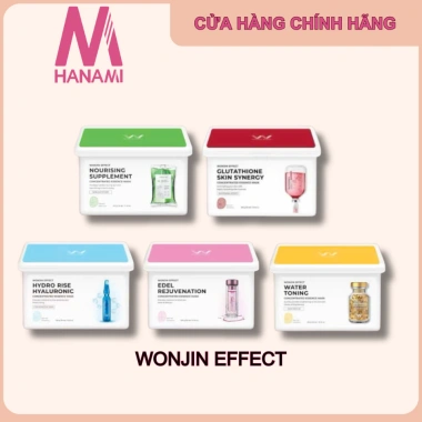Mặt nạ Wonjin Effect Hàn Quốc 30 miếng 350g - Giá 425.000đ, dưỡng ẩm, làm sáng