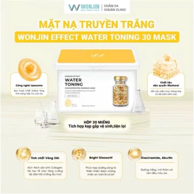 Mặt nạ Wonjin Effect Hàn Quốc 30 miếng 350g - Giá 425.000đ, dưỡng ẩm, làm sáng