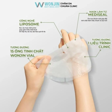 Mặt nạ Wonjin Effect Nourising 30 miếng xanh lá - Truyền năng lượng, giá 405.000đ