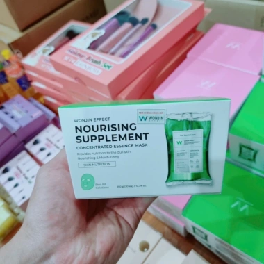 Mặt nạ Wonjin Effect Nourising 30 miếng xanh lá - Truyền năng lượng, giá 405.000đ