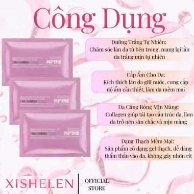 Mặt Nạ XISHELEN Collagen Hồi Sinh Tế Bào Giảm Nám Cấp Ẩm Chuyên Sâu 438.600đ