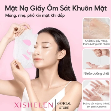 Mặt Nạ XISHELEN Collagen Hồi Sinh Tế Bào Giảm Nám Cấp Ẩm Chuyên Sâu 438.600đ 5 Mặt Nạ XISHELEN Collagen Hồi Sinh Tế Bào Giảm Nám Cấp Ẩm Chuyên Sâu 438.600đ 5