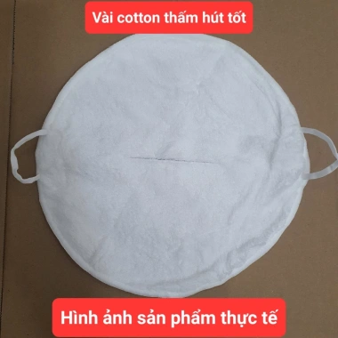 Mặt nạ xông hơi cotton mềm mịn điều chỉnh nhiệt ủ ấm, lạnh, nóng spa chăm sóc da tái sử dụng 26.550₫