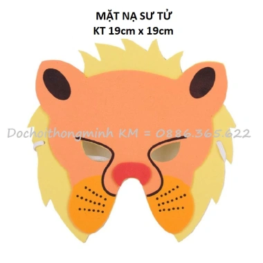 Mặt nạ xốp EVA thú vị cho trẻ mẫu giáo - Đồ chơi nhập vai, giá chỉ 10.000đ