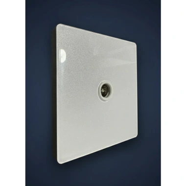 Mặt ổ cắm vuông gương trắng 90x86mm chuẩn Châu Âu ePioneer SG Series 66.000₫