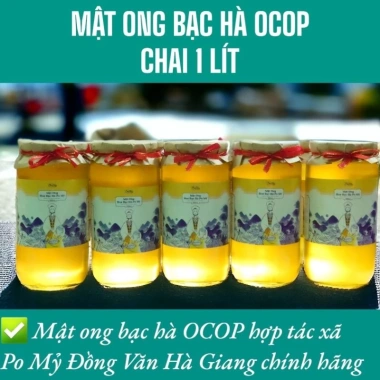 Mật Ong Bạc Hà Hà Giang OCOP Chính Hãng - VietGAP, Giá Tốt 200k/Chai 1L 2 Mật Ong Bạc Hà Hà Giang OCOP Chính Hãng - VietGAP, Giá Tốt 200k/Chai 1L 2