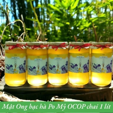 Mật Ong Bạc Hà Nguyên Chất OCOP Hà Giang 500ml Giá Rẻ Chỉ 200k 13