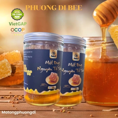 Mật ong bánh tổ & nguyên tổ sáp Phương Di OCOP 500g-1kg - Giá ưu đãi 158.000₫ 6