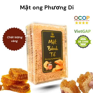 Mật ong bánh tổ & nguyên tổ sáp Phương Di OCOP 500g-1kg - Giá ưu đãi 158.000₫ 10