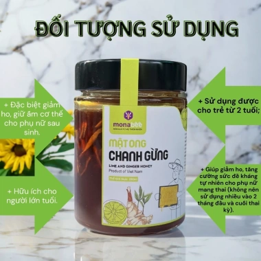 Mật ong chanh gừng sấy thăng hoa Monabee - Giảm cân, làm đẹp, dưỡng da 4