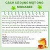 Mật ong chanh gừng sấy thăng hoa Monabee - Giảm cân, làm đẹp, dưỡng da 6