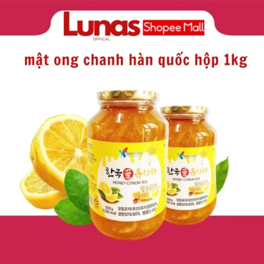 Mật Ong Chanh Hàn Quốc 1kg - Trà Thanh Yên, Sâm, Gừng - Giá chỉ 189.000đ, giảm tới 20%