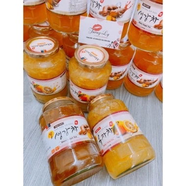 Mật ong chanh Hàn Quốc mẫu mới 1kg - Giảm 165k, tăng sức đề kháng, vitamin C 3