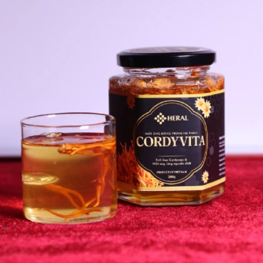 Mật ong Đông trùng hạ thảo HERAL CORDYVITA - Tinh hoa thiên nhiên, chăm sóc sức khỏe toàn diện, an toàn, chỉ 350.000₫
