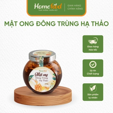Mật ong Đông Trùng Hạ Thảo Vinabee 450g - Dinh Dưỡng Cao, Tăng Sức Khỏe, Giá 460k