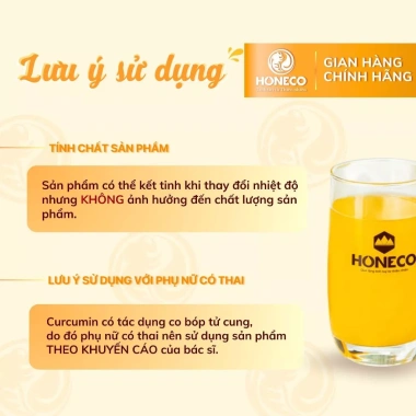 Mật Ong Gừng Chanh Vàng Honeco 500g - Giá 289k, Bảo Vệ Ho, Viêm Họng, Hạ Sốt 7