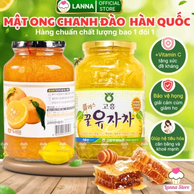 Mật ong gừng Dooraeone 1kg Hàn Quốc – vị ấm thơm tự nhiên, giải nhiệt, tăng sức khỏe, giá ưu đãi 173.933₫ 2