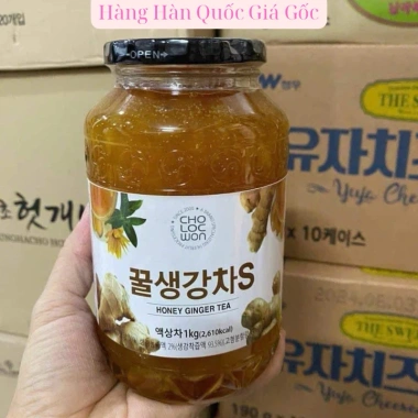 Mật ong gừng Hàn Quốc 1kg - Tăng đề kháng, năng lượng, giảm giá 229.900 VND
