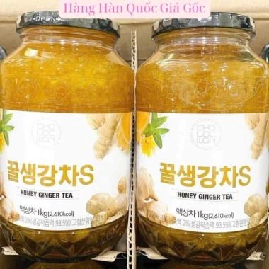 Mật ong gừng Hàn Quốc 1kg - Tăng đề kháng, năng lượng, giảm giá 229.900 VND