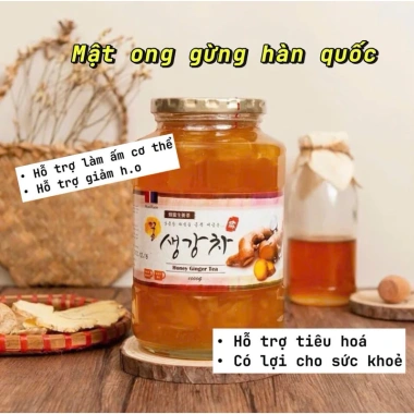 Mật ong Gừng Masil Raon 1kg Hàn Quốc - Tăng sức đề kháng, Giá chỉ 202.000₫