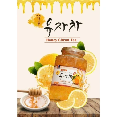 Mật ong Hàn Quốc ngâm gừng chanh đào nhân sâm - Tăng đề kháng, giảm đau họng, ngừa cảm lạnh - 269k (Giá gốc 349.7k)